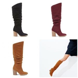 Nine West, Abee Pointed-Toe Knee-High Suede Boots